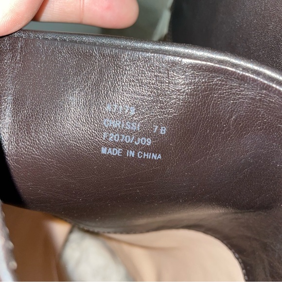 Coach Monogram Chrissi Brown Tan Boot - Picture 2 of 6